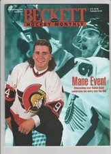 RADEK BONK BECKETT MAGAZINE HOCKEY PRICE GUIDE ISSUE #47 SEPT 1994 BLACKHAWKS