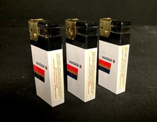 lot 3 Vantage Cigarettes White Disposable Lighters 1 works