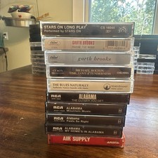 Lot of 10 Vintage Cassette Tapes