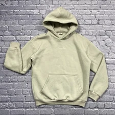 COMFRT SIGNATURE FIT Hoodie Unisex Size Medium Light Green Oversized Tik Tok Fav