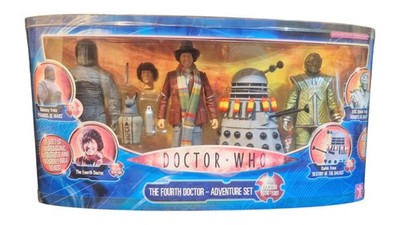 Doctor Who The Doctor フィギュア 未開封 Doctor Who The Fourth Doctor - Adventure Set action figures by
