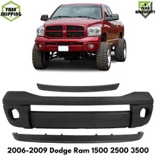 Front Bumper Cover Primed Plastic Valance Kit For 2006-2009 Dodge Ram 1500