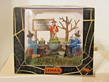 Lemax THE COOKING COVEN #53734 Witches Making Toad Soup 2025