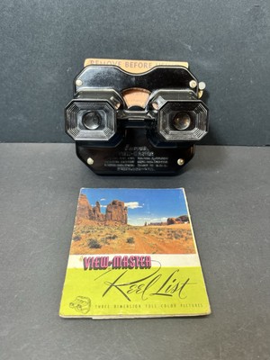 Vintage Sawyer's View-Master Model C Portland Ore 1950s Stereoscopic 3D Viewer