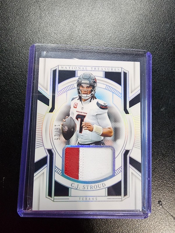 2024 National Treasures C.J. Stroud 2 Color Patch/25 SSP