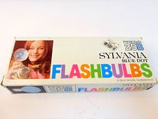 SYLVANIA Blue Dot Press 25B Flashbulbs 12ct Blue 25W 2.8V Bayonet