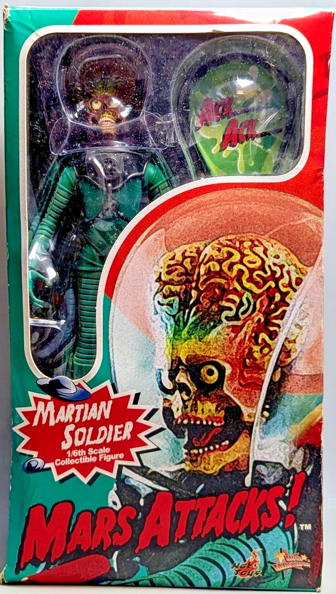 Hot Toys Mars Attacks Martian Soldier 1/6 Scale Collectible Figure