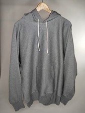 Nanamica Heavy Hooded Pullover Sweatshirt Gray Size Large Coolmax Hoodie OOAL