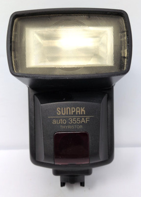 Vintage Sunpak Auto 355AF Thyristor Flash - Tested