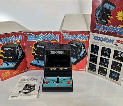 Vintage COLECO ZAXXON Handheld Electronic  tabletop Video Arcade game  READ DESC