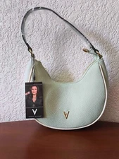 VANESSA WILLIAMS Crescent Shoulder/ Bag Handbag  Color Mint