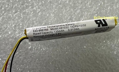 New Genuine Battery 533-000193 For Logitech Model:491032 replacement 3.8V 135mAh - Picture 3 of 3
