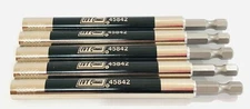(5) 5"-Inch Ivy Classic Quick Change Impact Magnetic Screw Guide Bit Holder