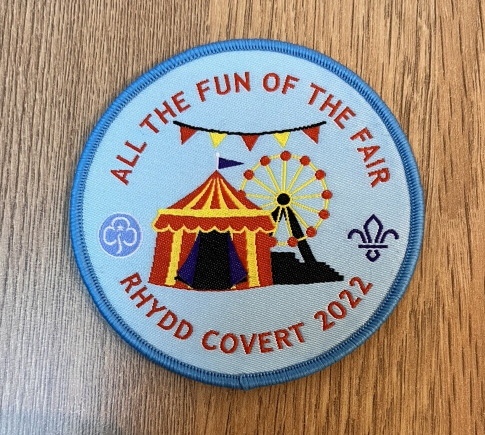 Girlguiding All The Fun Of The Fair Badge . Fun Camp Blanket Badge eBay