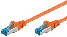 Intellinet Cavo di rete Patch in rame Cat. 6A Arancione SFTP LSZH 2m