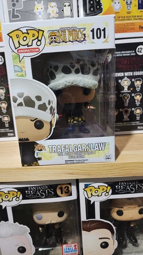 Funko Pop Trafalgar. Law #101 One Piece Animation Ships In Hard Stack