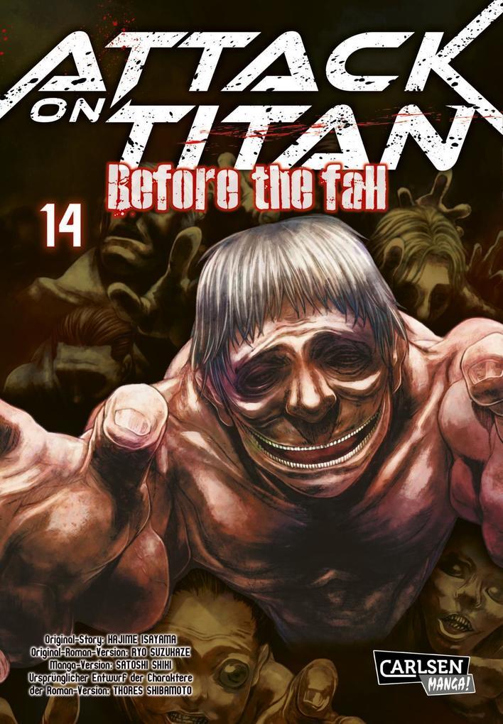 Attack On Titan - Before The Fall 14 | Hajime Isayama, Ryo Suzukaze |