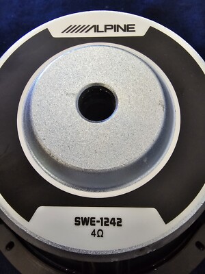 アルパイン SWE-1243 30cm ALPINE 4 12インチ Alpine SWE-1243 Type