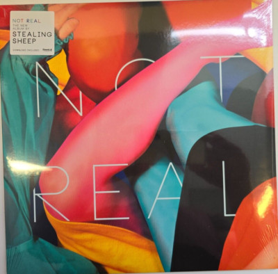 Stealing Sheep   Not Real LP Album vinyl record limited aqua green Indie 2015