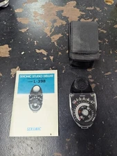 Sekonic L-398 Studio Deluxe Light Meter Tested Working 