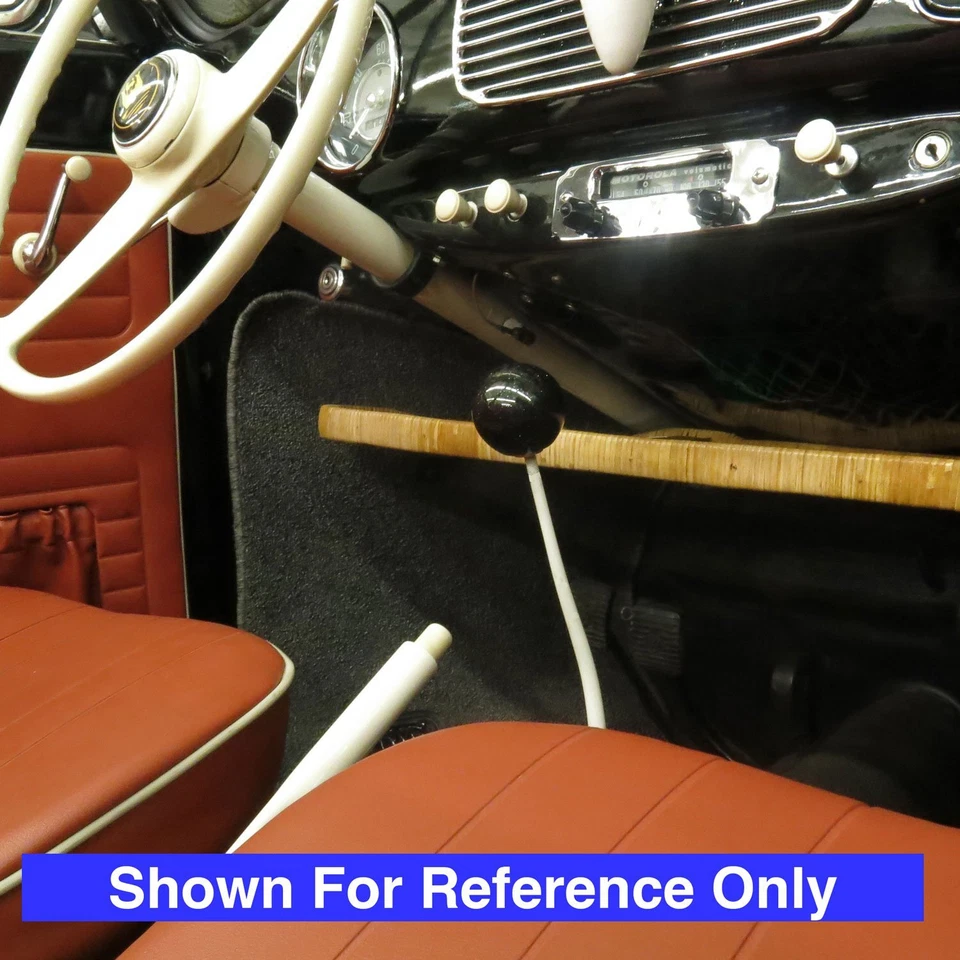 White Shift Pattern CP15n Black Shift Knob fits 5 Speed Shifter County Prison ra - Image 4 of 4