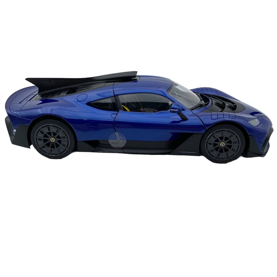 Modellino Auto NZG 1/18 Mercedes-AMG One Blue - Immagine 3 di 4