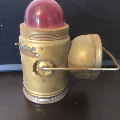 ライト・ランタン Abc Vintage ABC Flash Railroad Lantern Flashlight with top Red light