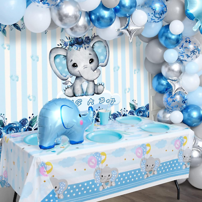 es For Baby Shower Welcome Baby Elephant Baby Shower Decorations