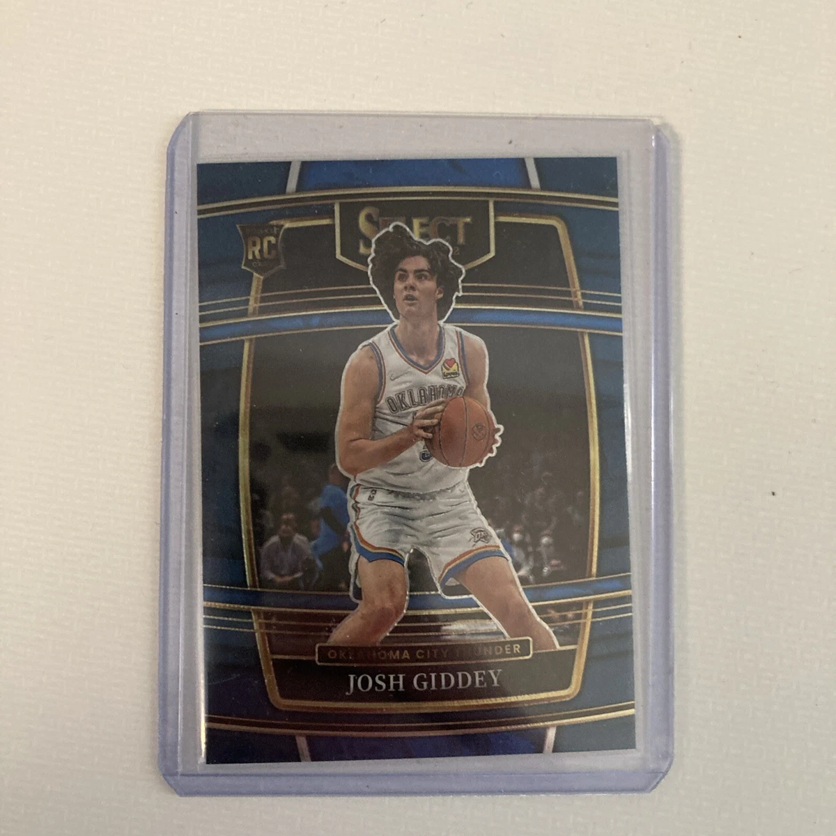 2021-22 Panini Select - Concourse Blue Shimmer Prizm #58 Josh 