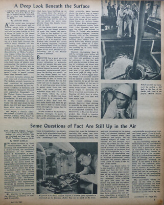 1961 May 21 MALCOLM LOWRY HEAR US O LORD HEAVEN MAN MOON NY Times