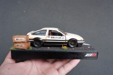 1:32 Diecast toyota trueno initial d AE86 diorama abandoned rusty - Free Sticker