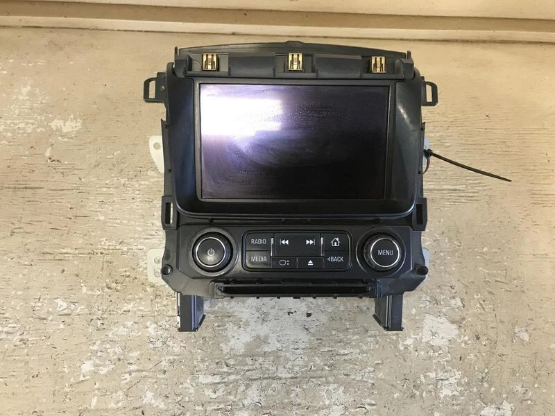 Painel de controle de rádio 2017-2020 Chevy Tahoe GMC Yukon com tela de exibição fabricante de equipamento original - Imagem 2 de 4