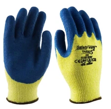 Safetyware Taeki5 Anti Cut Resistant Proof Crinkled Palm Safety Gloves Level 5