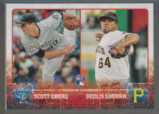 2015 Topps Update #US312: Scott Oberg/Deolis Guerra(RC)