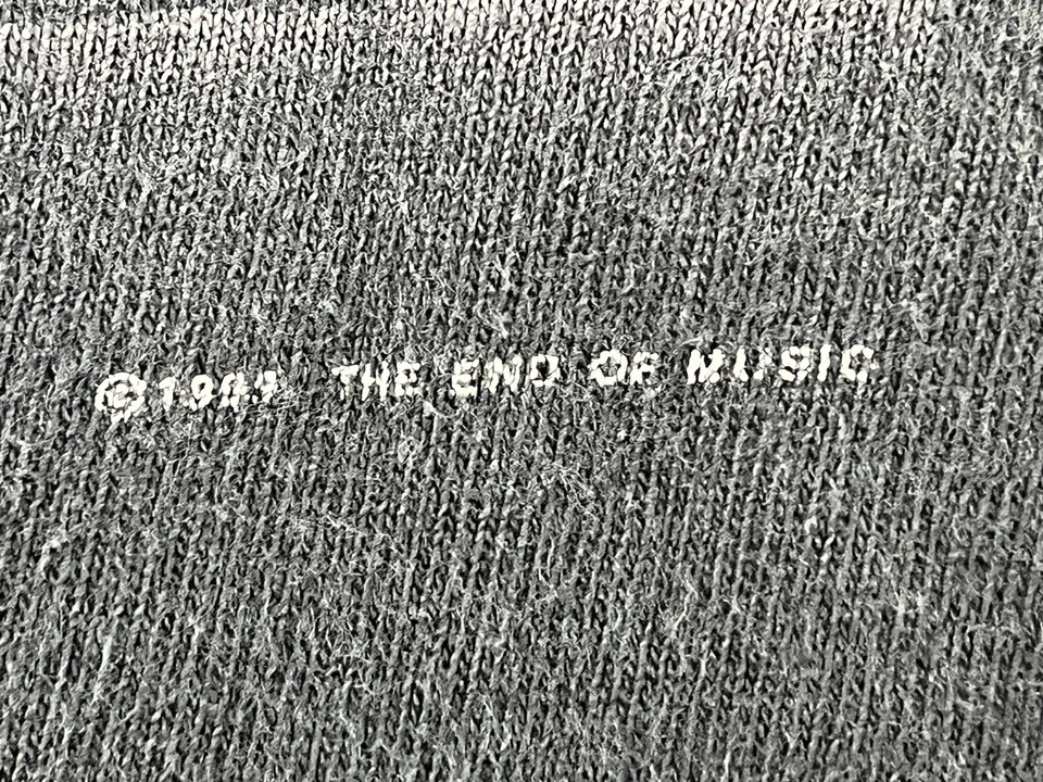 Camiseta de colección Kurt Cobain 1999 Angel Wings AllSportSingle Stitch The End Of Music Foto 4 de 4