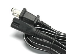 2-Prong AC Power Cord Cable for NAXA Portable MP3 CD Player AM/FM Radio Boombox