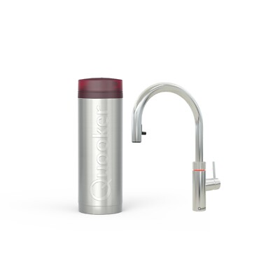 Quooker Flex | Reservoirs PRO3 | verchromt glänzend | sofort-Kochend-Wasserhahn