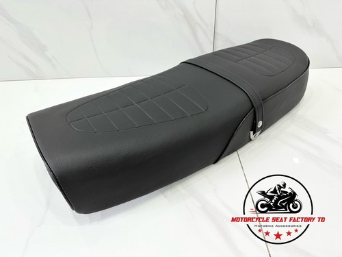 Honda CB750K CB750 1977-1978 CB750K K7-K8 Classic Style Seat Black Metal Pan New - Picture 13 of 15