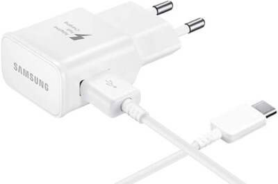 Original Samsung Ladegerät EP-TA200 Schnellladeadapter 15W + USB-C Kabel 1m