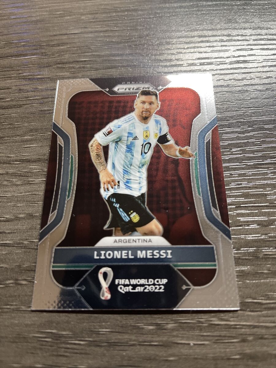 2022 Panini Prizm FIFA World Cup Qatar Soccer Lionel Messi Argentina Base #7 eBay