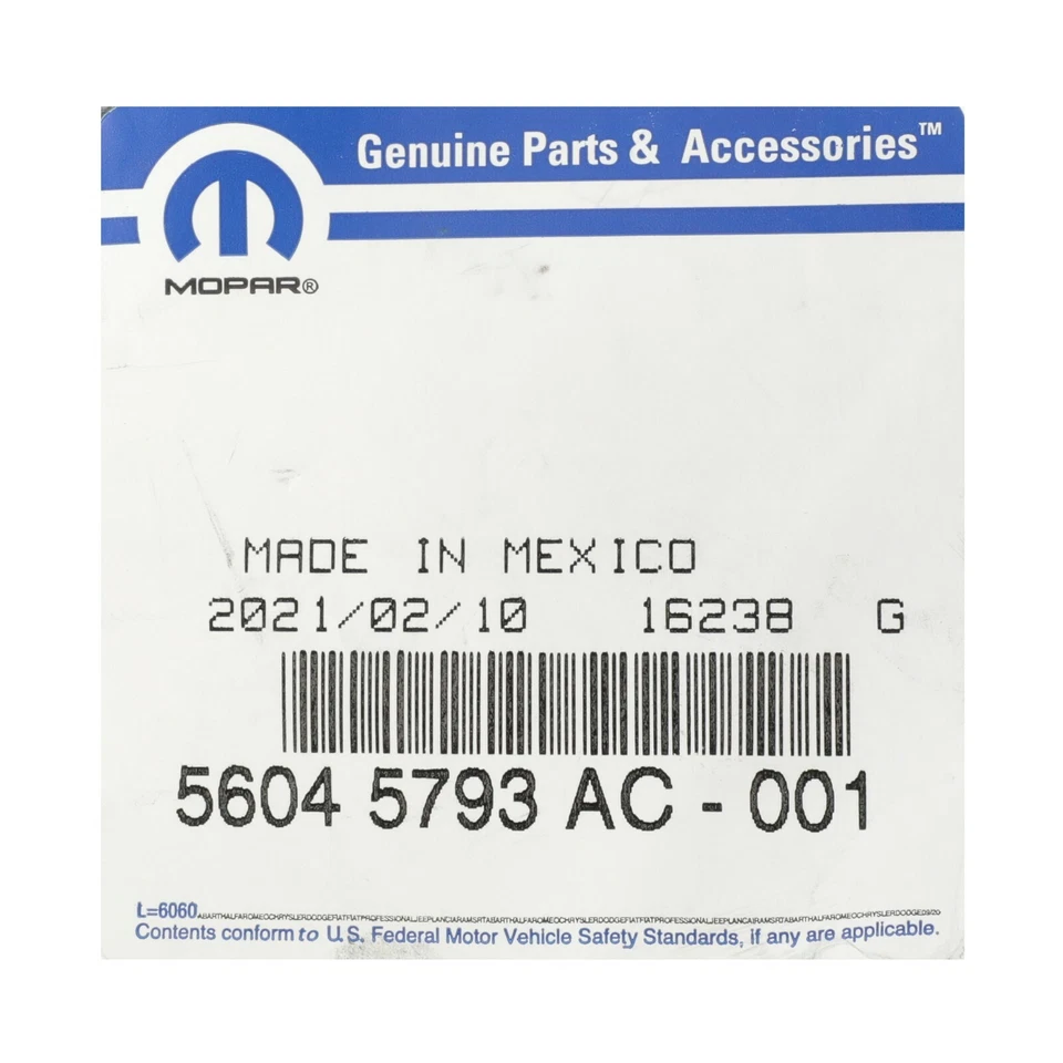 ARNÉS CABLEADO MOTOR DODGE JEEP PUENTE DESPLAZAMIENTO MÚLTIPLE MOPAR 56045793AC Foto 4 de 4