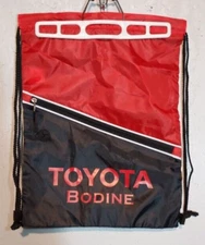 Toyota Bodine Drawstring Cinch Sack String Bag Backpack Nylon Gym Tote