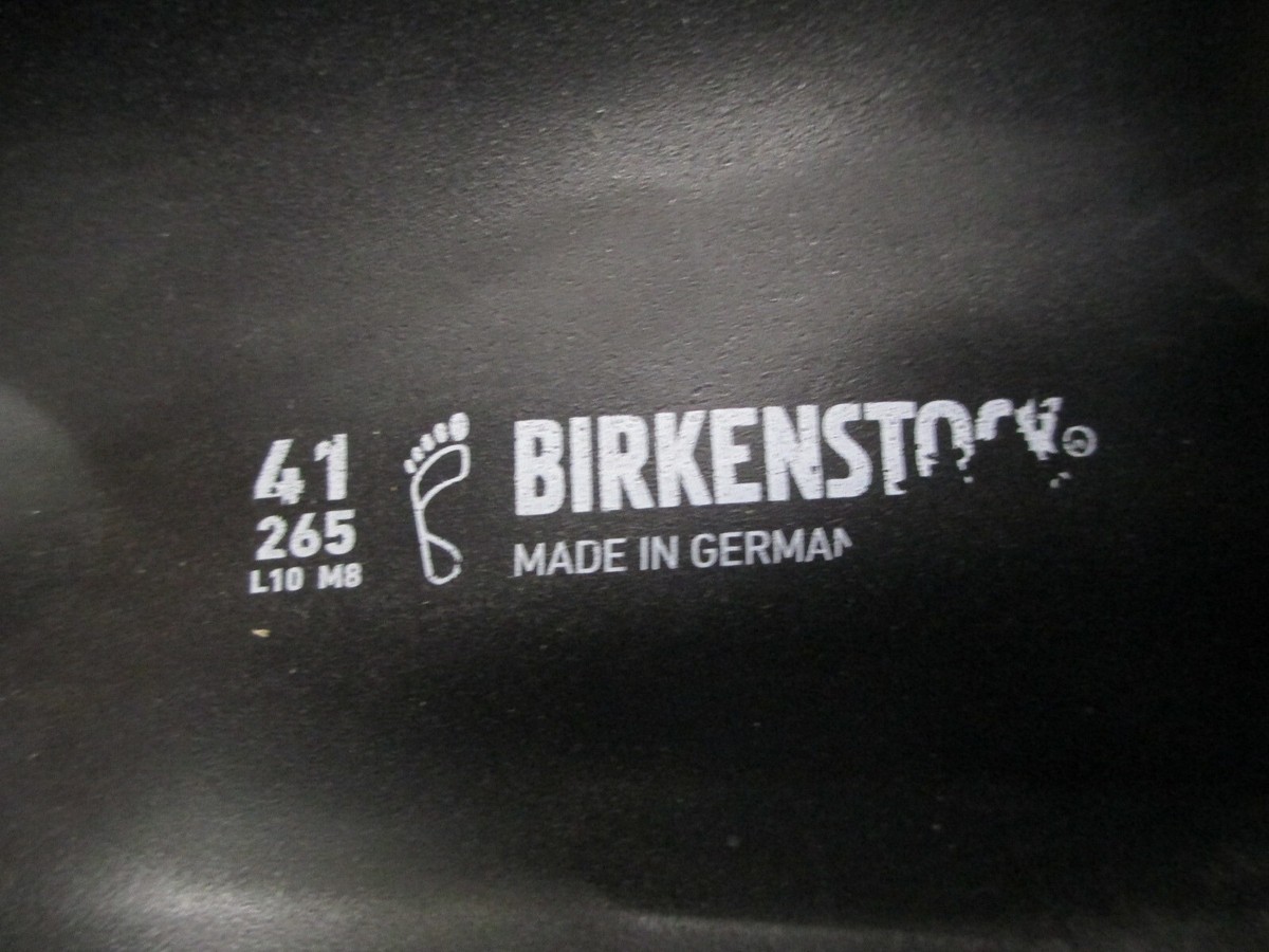 NEW Women Size 41 265 L10 M8 Birkenstock Black | eBay