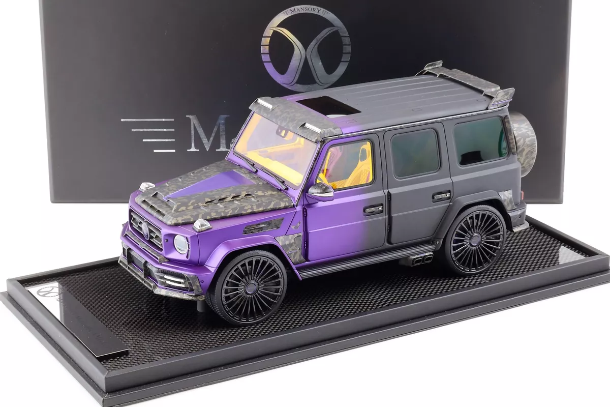 1:18 Motorhelix Mercedes G-Class G63 AMG Mansory UAE matt black 