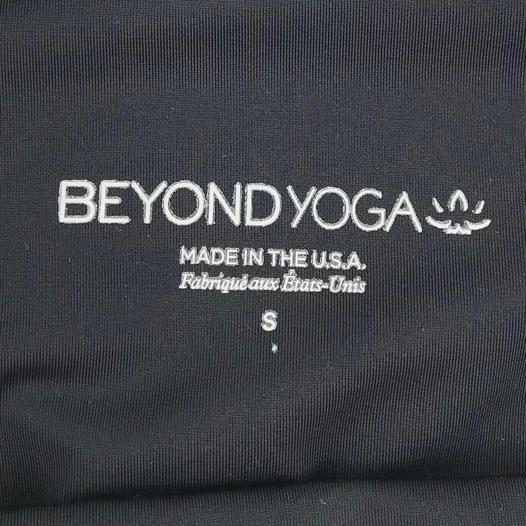 beyond-yoga high rise flat front mesh pull ons leggings