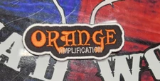 EMBROIDERED ORANGE AMPLIFICATION PATCH (Please Read Ad)