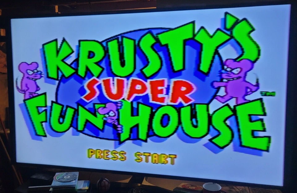 Krusty's Super Fun House - Sega Genesis (1992) - Image 4 of 4