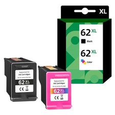 62 XL 62 Ink Cartridges for HP Ink 62XL Envy 7640 7645 5740 5660 5540 5640 5661