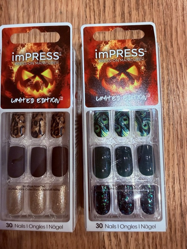 Impress Nails Limited Edition Halloween  Set Of 2