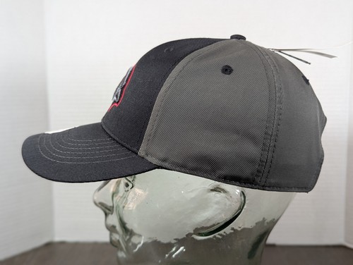NWT Arizona Cardinals NFL Team Apparel Hat Cap Adjustable Black Gray Embroidered - Picture 4 of 9